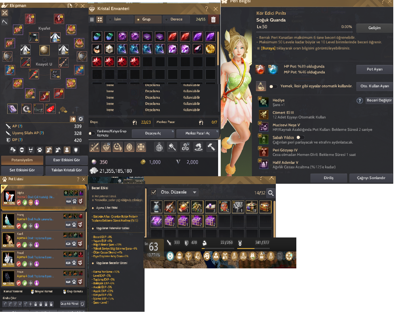 339 AP 420 DP FULL P2W HAZIR ÇAR!