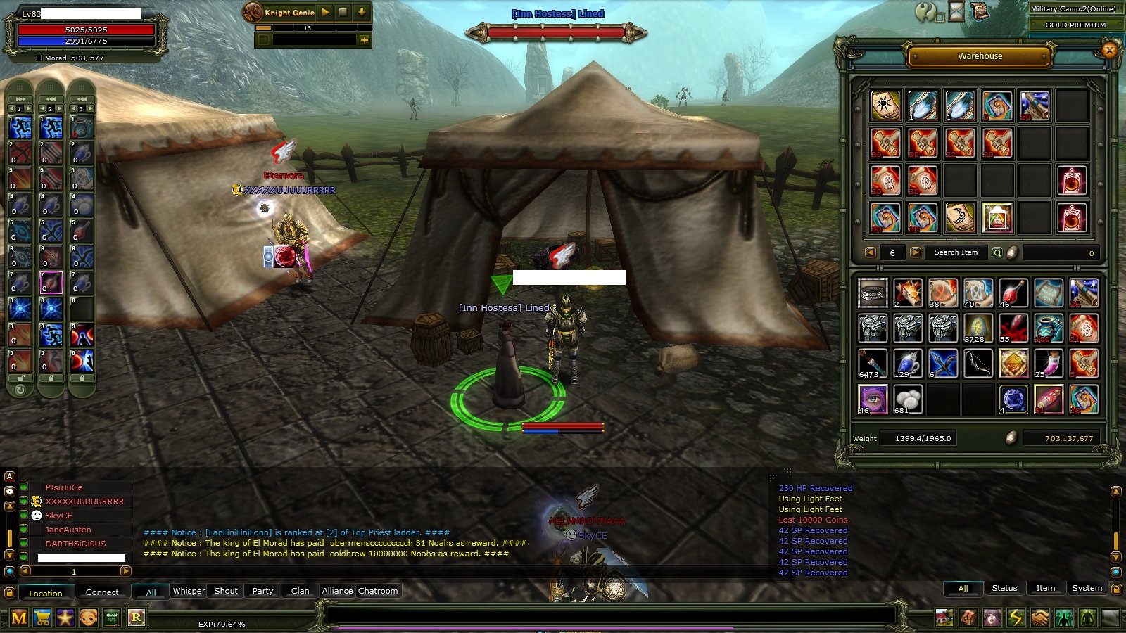 83/9 9 Quest Bow'lu Okçu