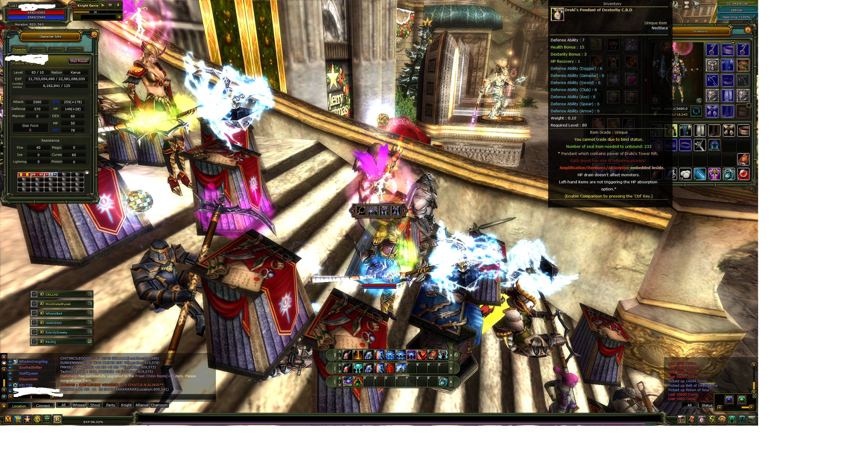 83/10 8 QUEST KALKAN 6.162M NPLİ C.B.D DRAKİ 10 AP TALİSMANLI PRİEST