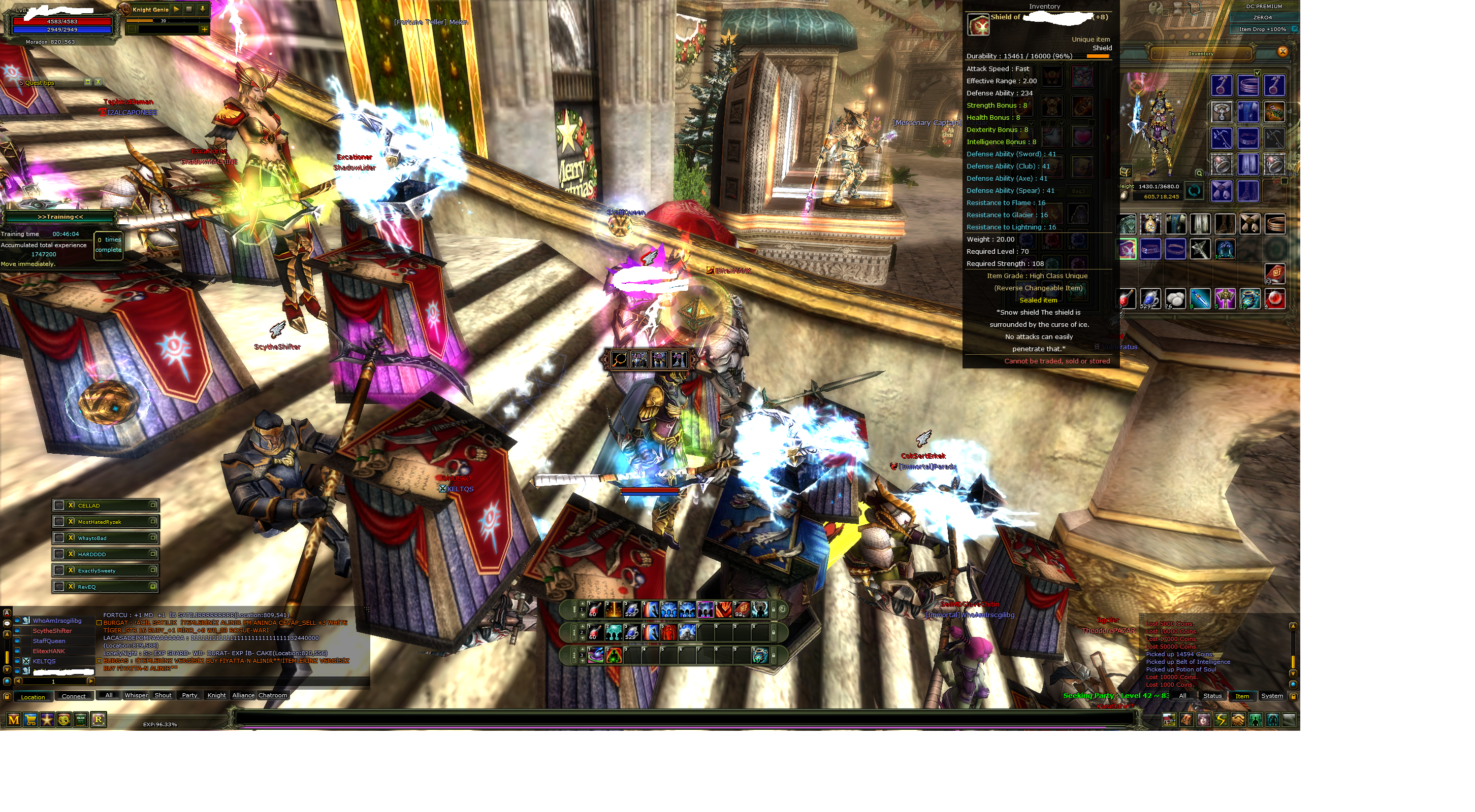 83/10 8 QUEST KALKAN 6.162M NPLİ C.B.D DRAKİ 10 AP TALİSMANLI PRİEST