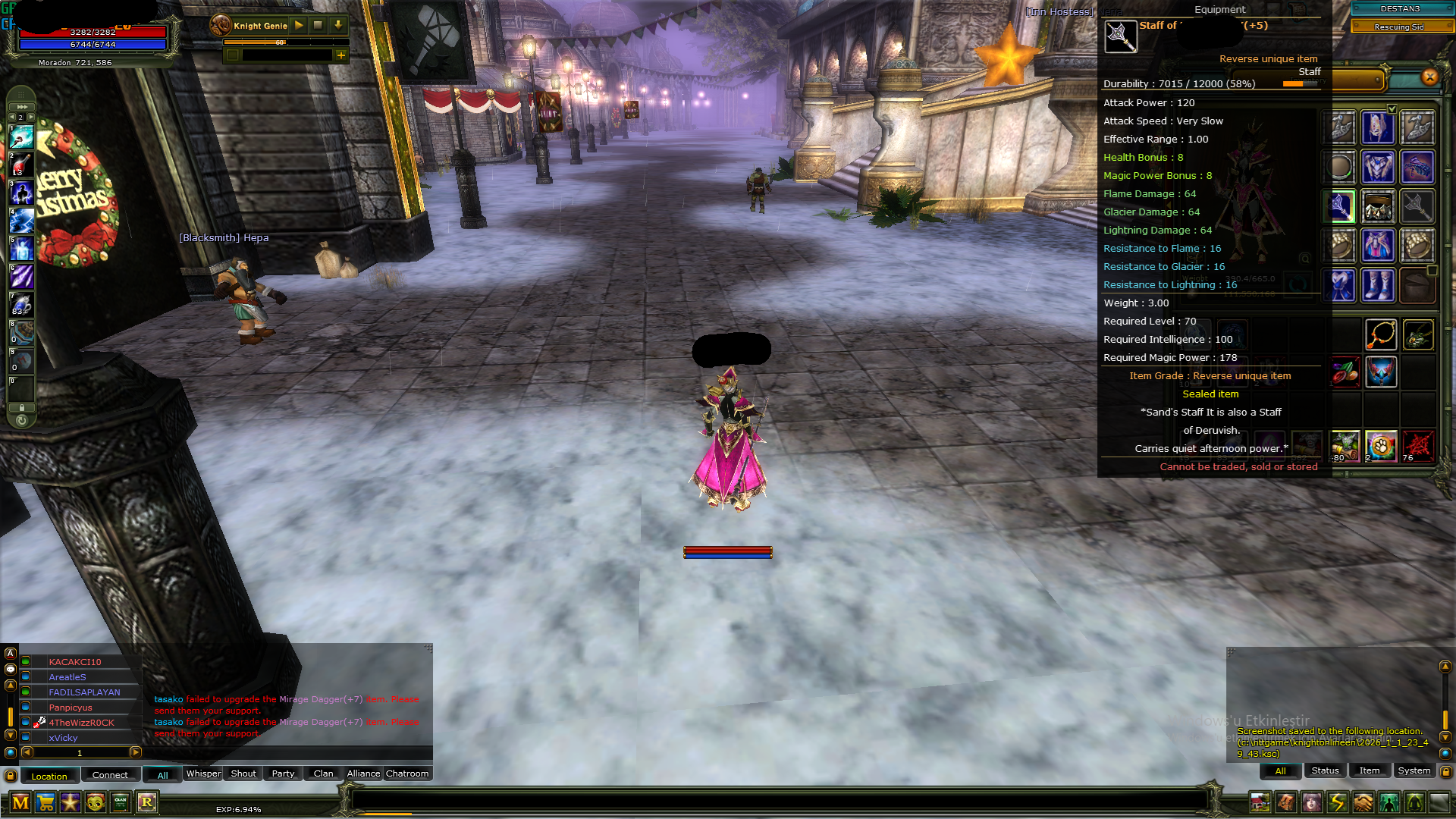 8 QUEST STAFLI RON SETLİ 83MAGE