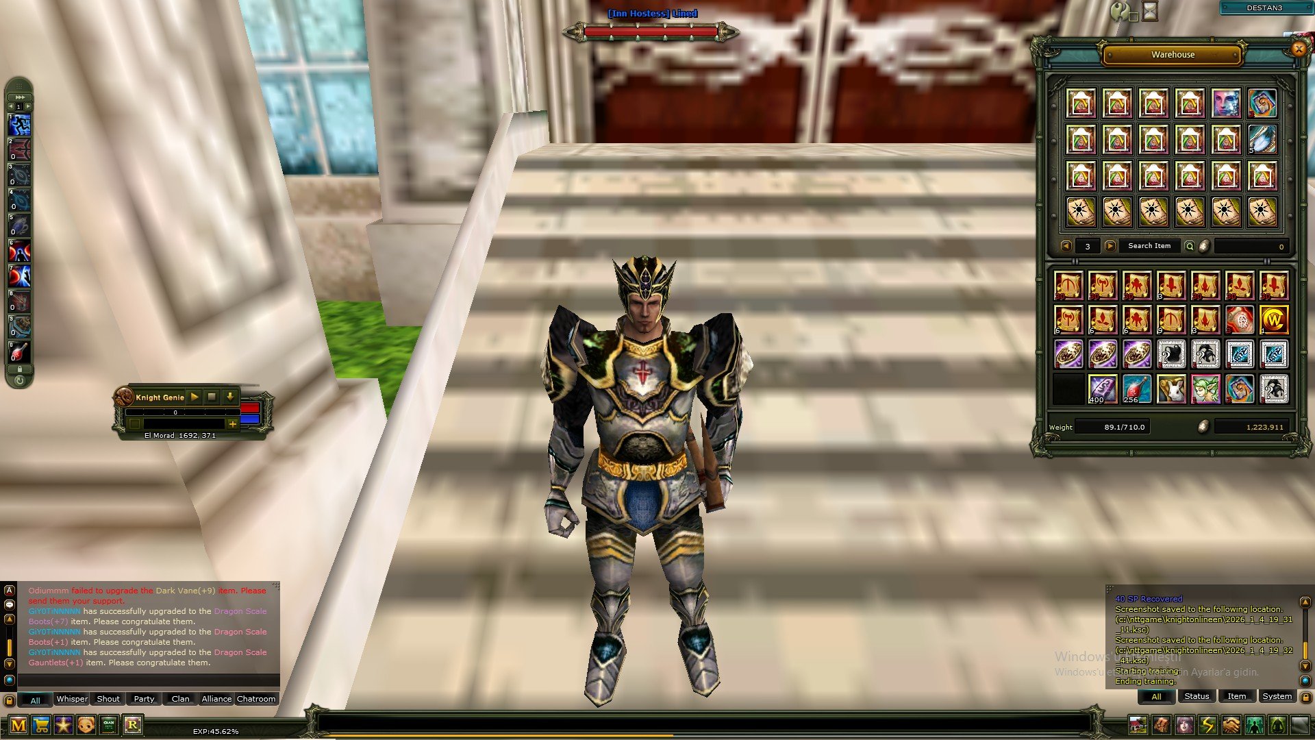 83/10 ROGUE 1445 ADET QUEST TAS 83 WARIOR 879 ADET QUEST TAS 83/1 MAGE 8 RONSLU 295 TAS