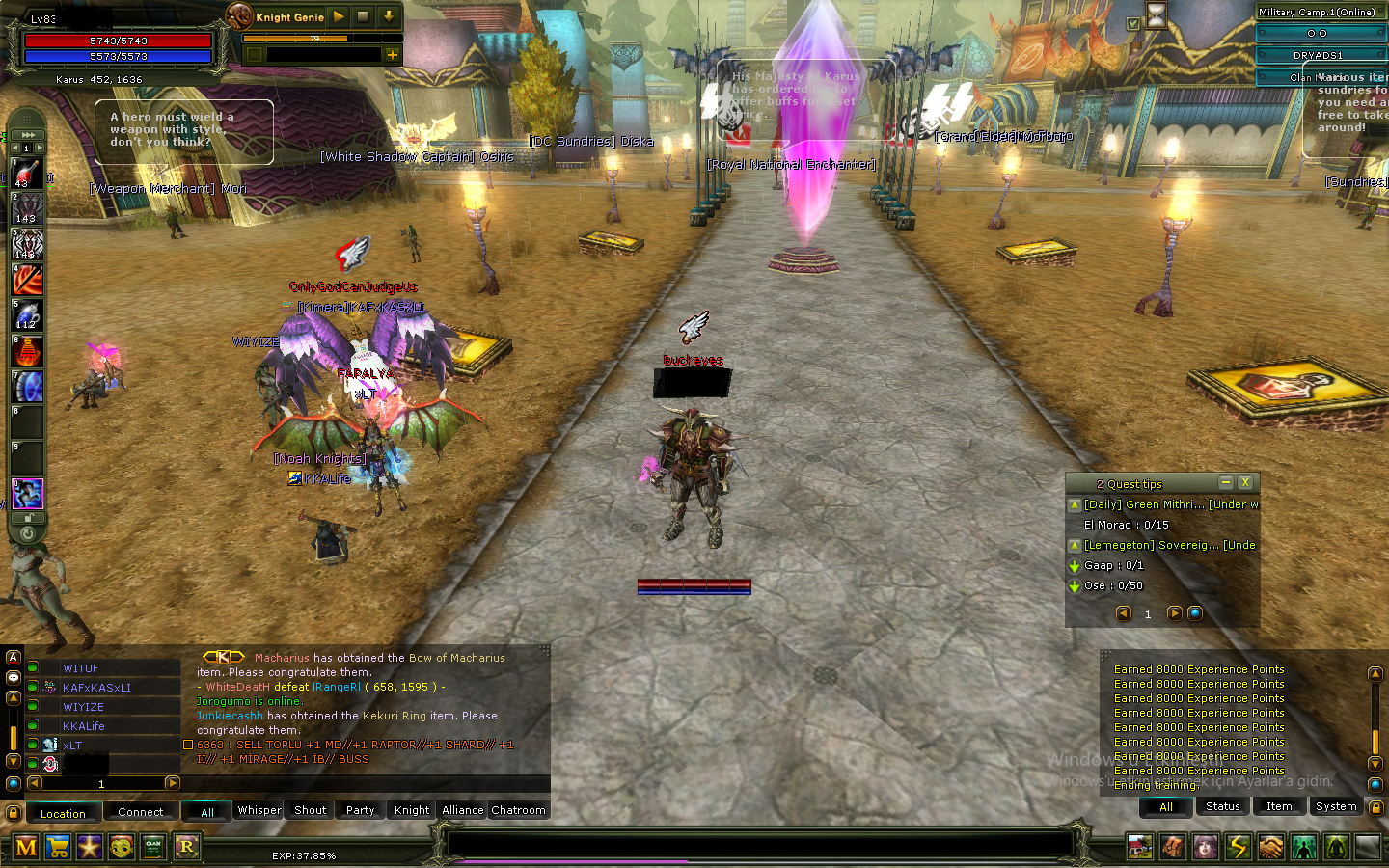 83/4 Warrior acil satılıktır