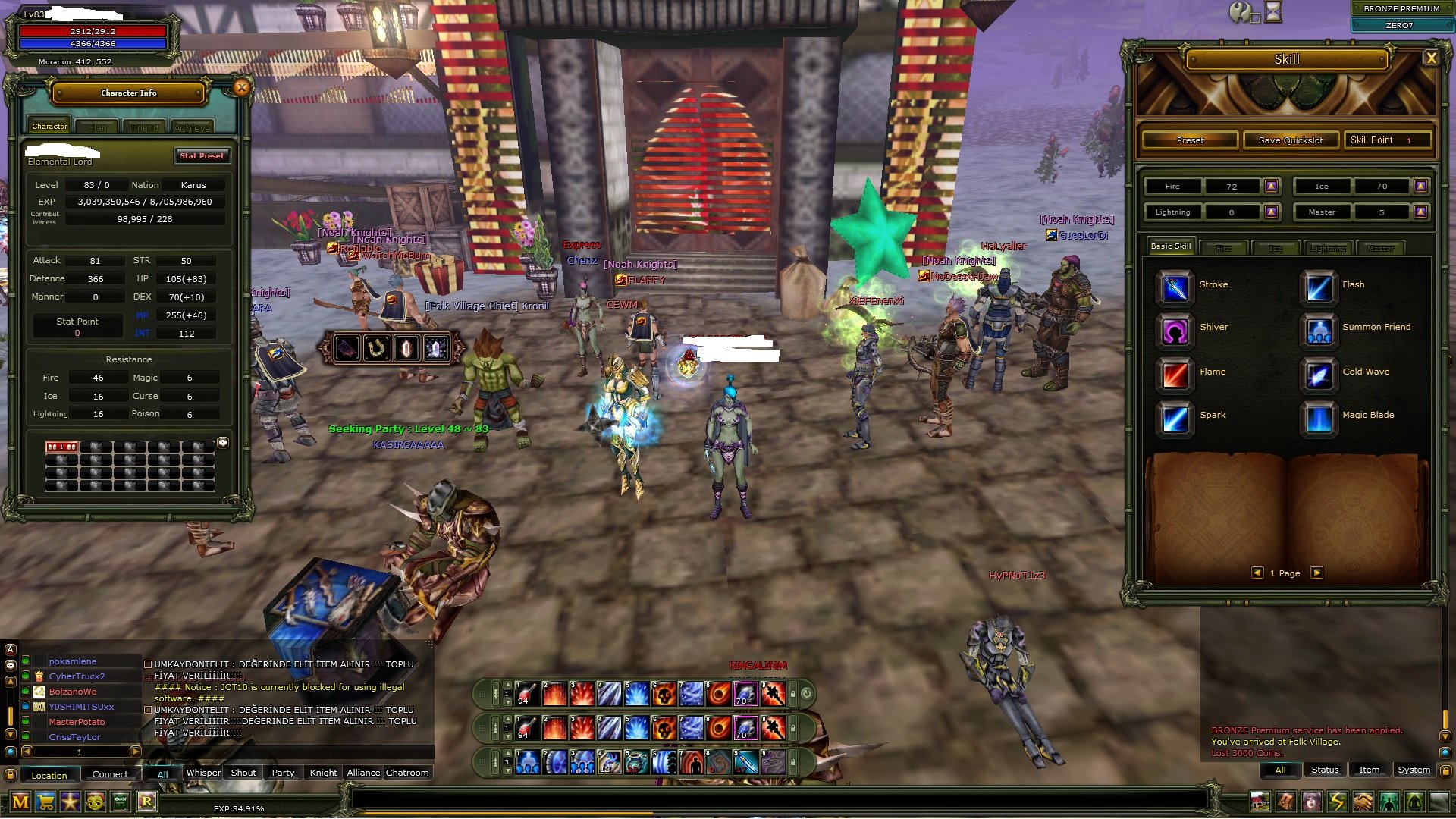 83 LVL ETKİNLİK MAGESİ