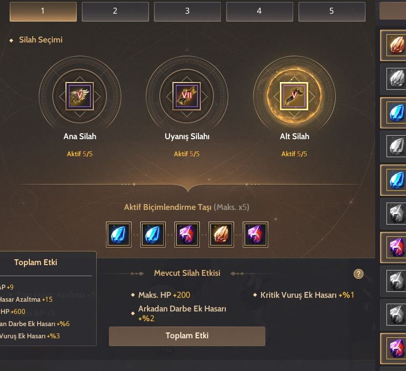 MENA 62 BERSERKER 774 GS 15 CHAR 61-62 LVL OYNANABİLİR SEVİYEDE P2W!!