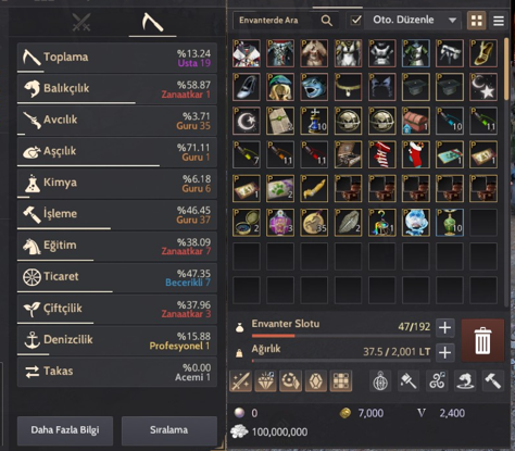 65 LEVEL 819 GS SAHİRE FULL