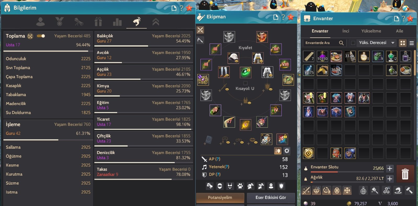 396 AP 466 DP (862 GS) KAÇMAZ HESAP(Göz alıcı Kimya Taşı Yıkım, Koruma, Yaşam VAR!!!)