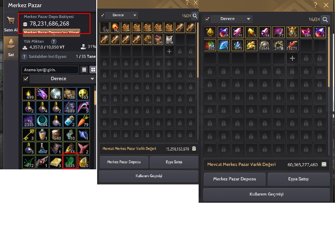 823 GS 65 LvL Wz / Sorc / Mistik 230B Ca