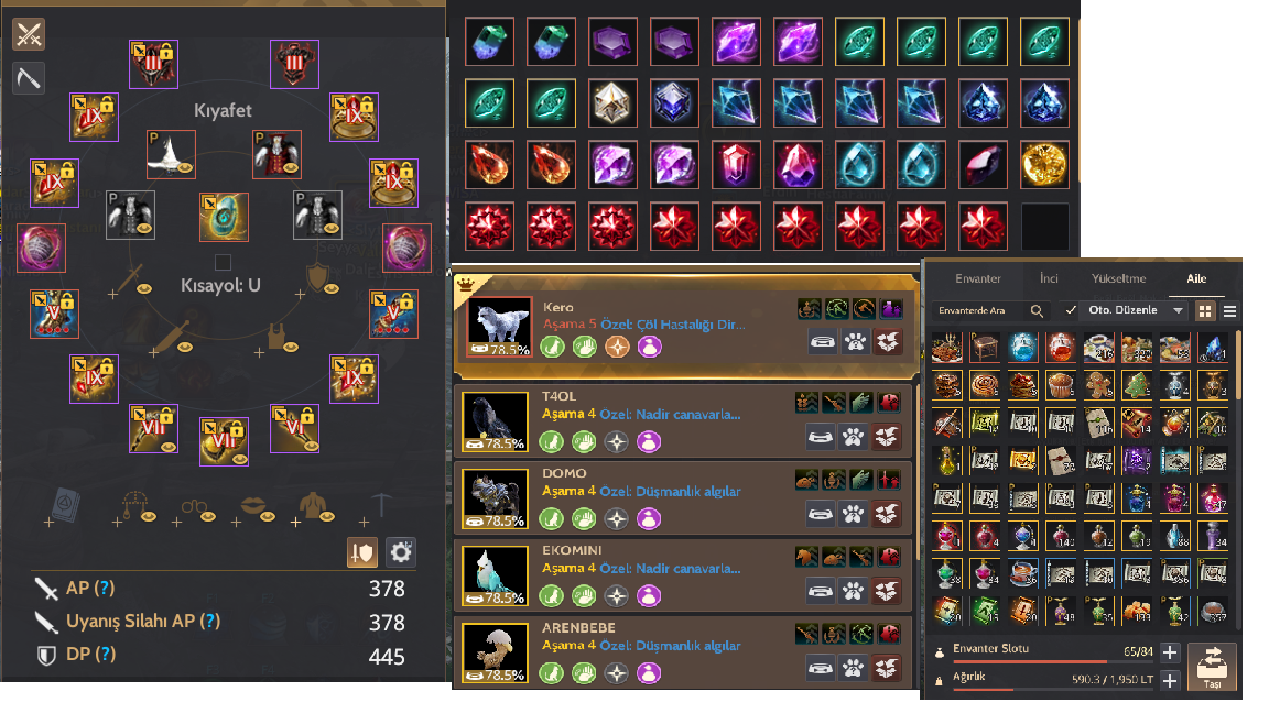 823 GS 65 LvL Wz / Sorc / Mistik 230B Ca