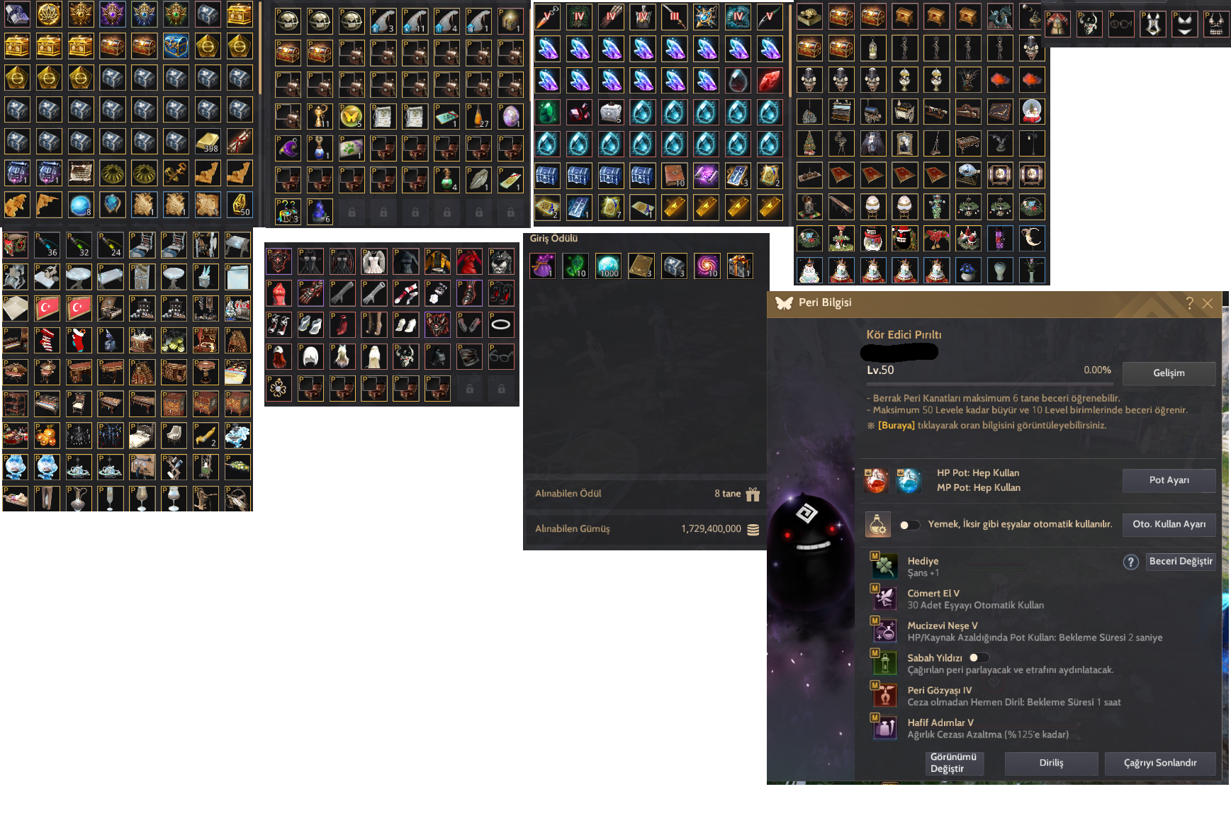 852 GS CLİENT P2W FULL HESAP