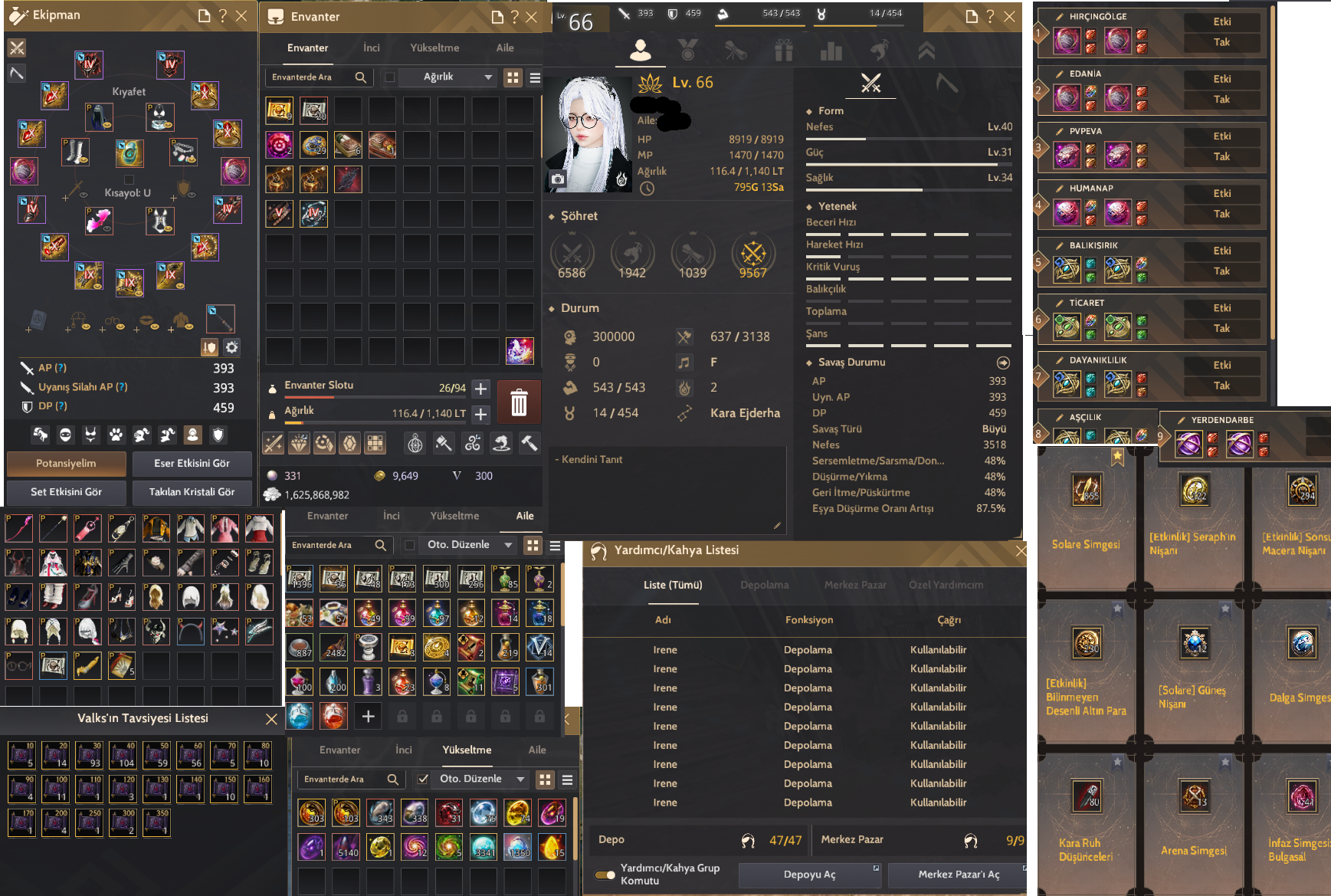 852 GS CLİENT P2W FULL HESAP