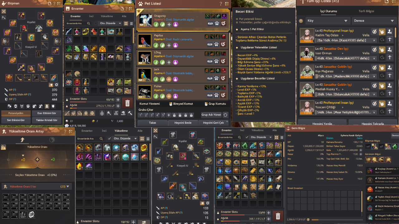 379 AP / 444 DP Client Hesabı