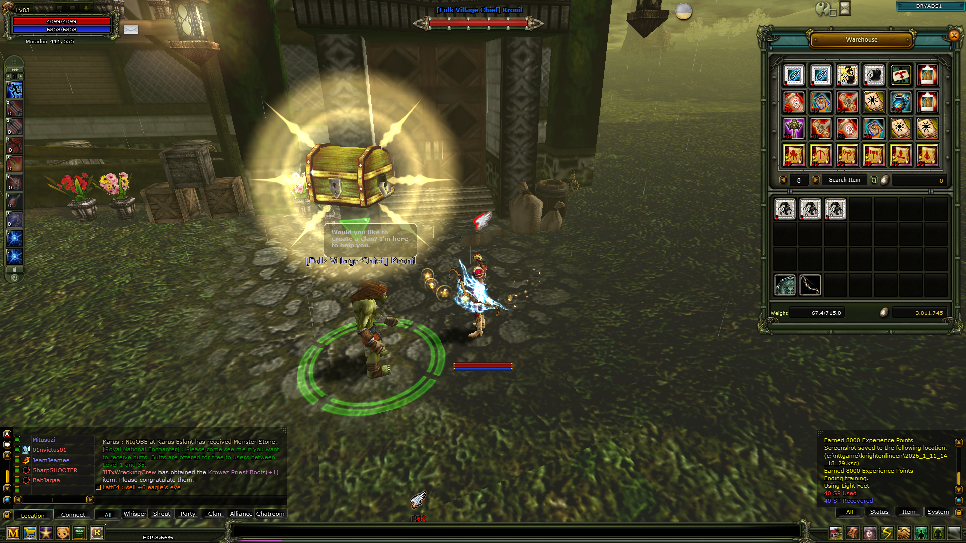 SELL // 83/7 HUMAN ROGUE // 1.7 MİLYON NP // 100 DEF