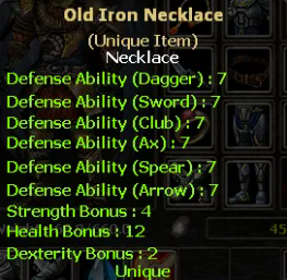 SELL OLD İRON NECK
