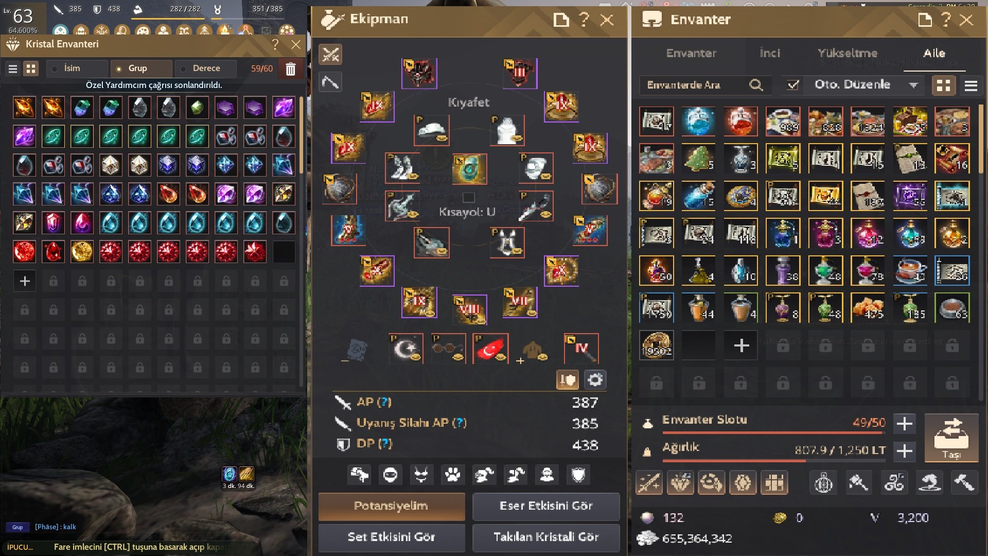 387 AP 438 DP63 LAHN 64 MAEGU VB.