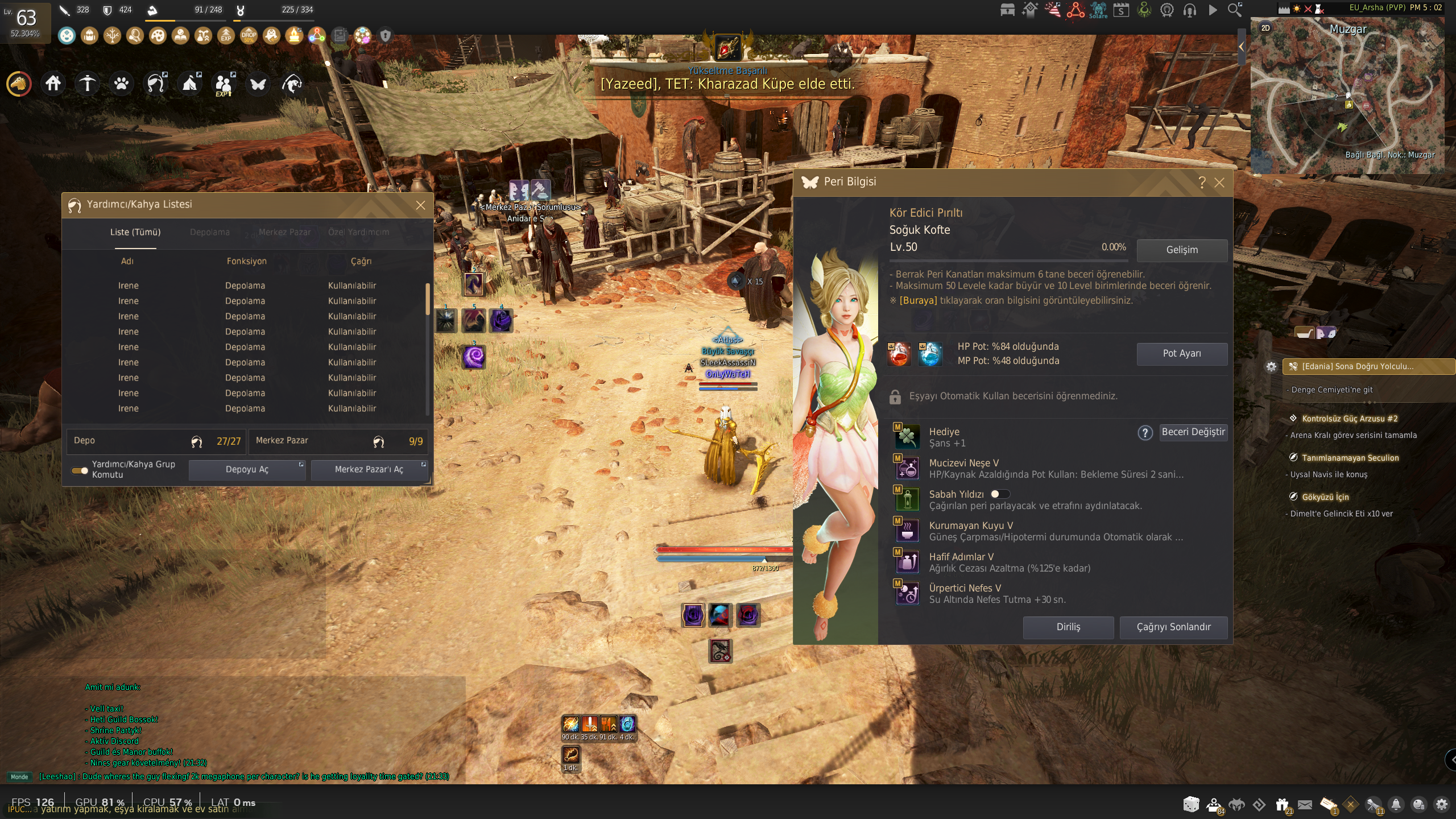 EU Gelişime hazır kelepir char