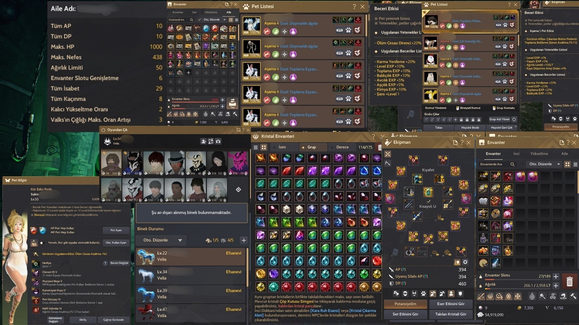 854 GS full X takı uynaış X diğerleri IX