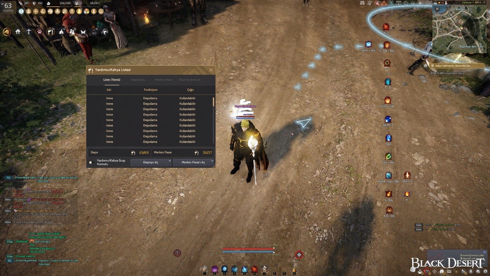 WİZARD SUCC 387 AP 452 DP 839 GS HESAP KRAGDOLA AT PUSULA FULL