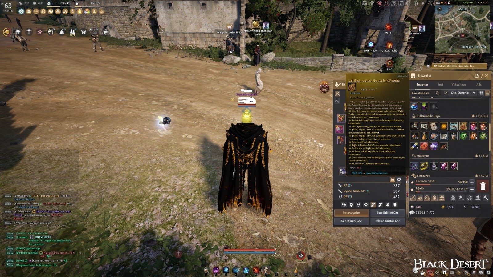 WİZARD SUCC 387 AP 452 DP 839 GS HESAP KRAGDOLA AT PUSULA FULL