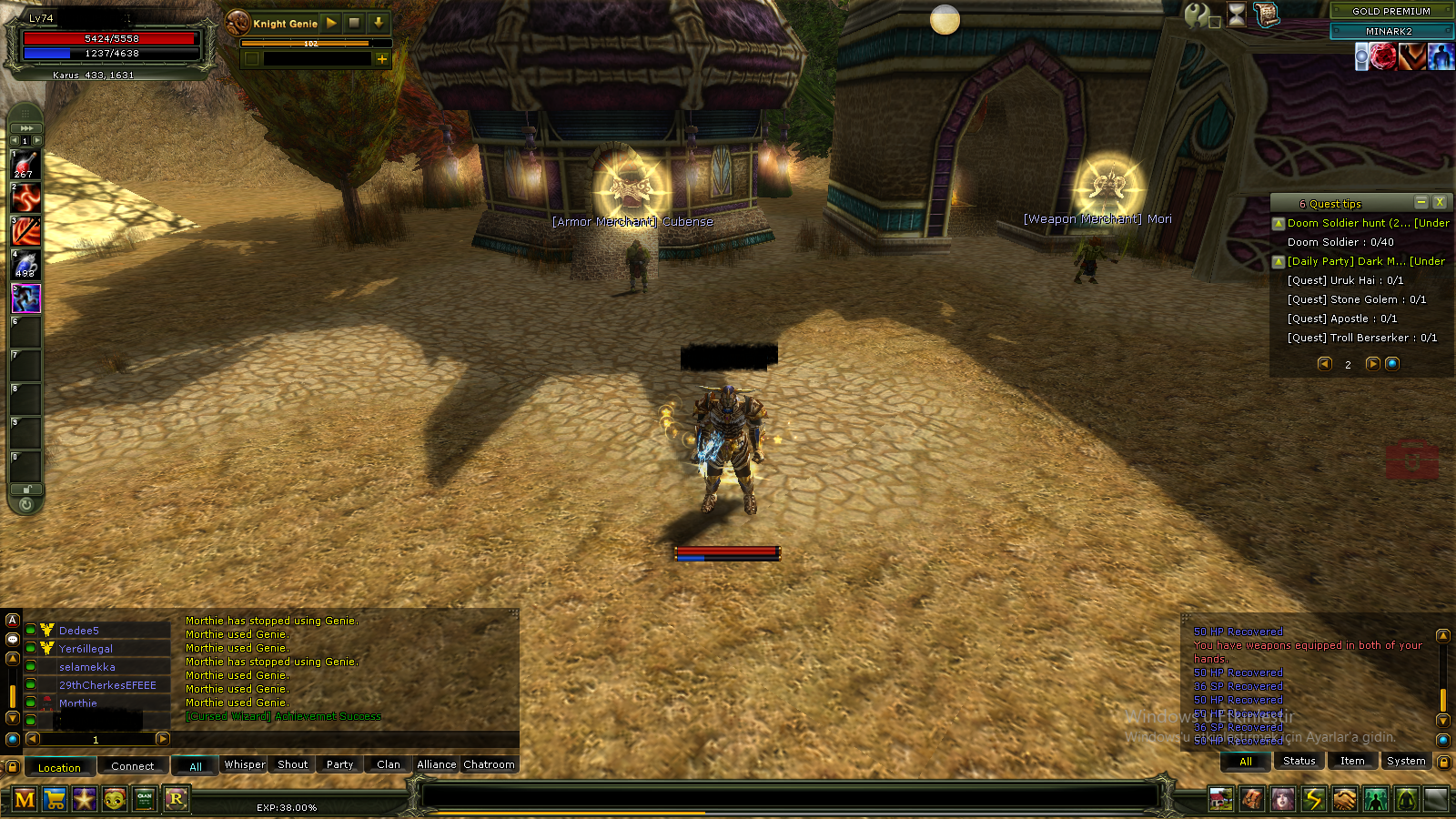 OREADS SATILIK WARRİOR ACİLL