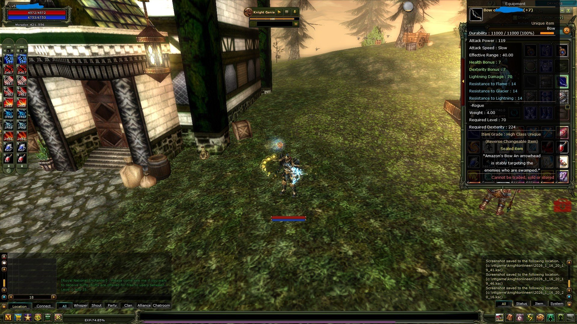 83/5 ROGUE 1.8M NP GOLD STARLI