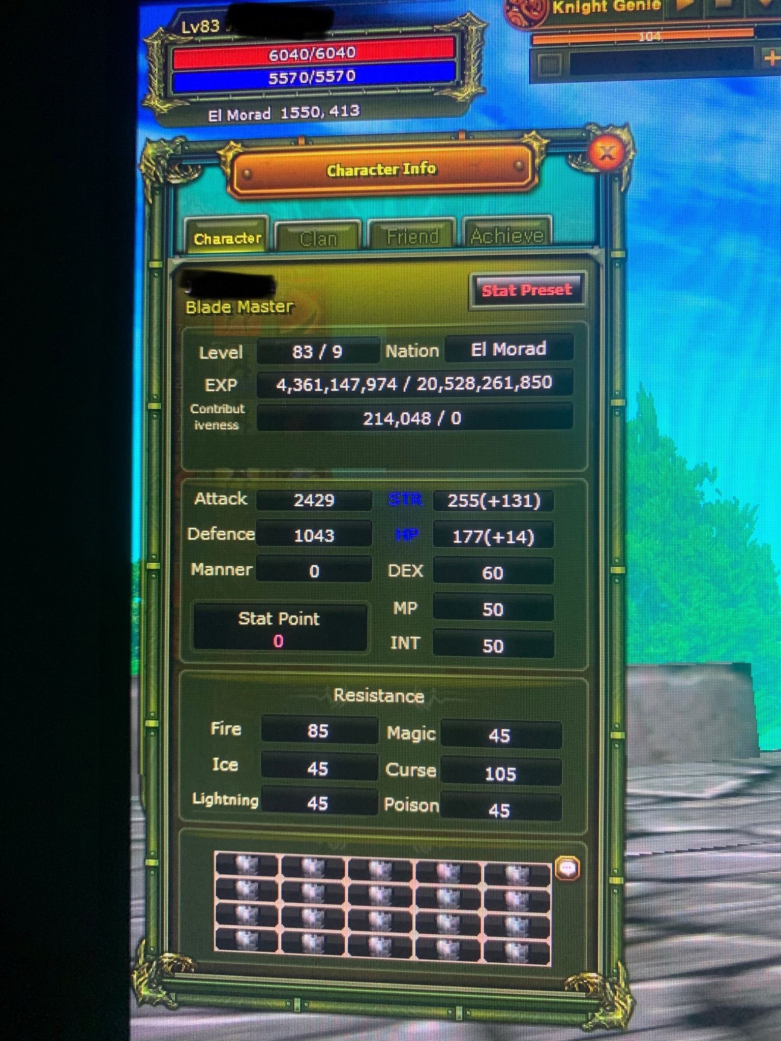 83/9 WARİOR İTEMLİ 80 MAGE