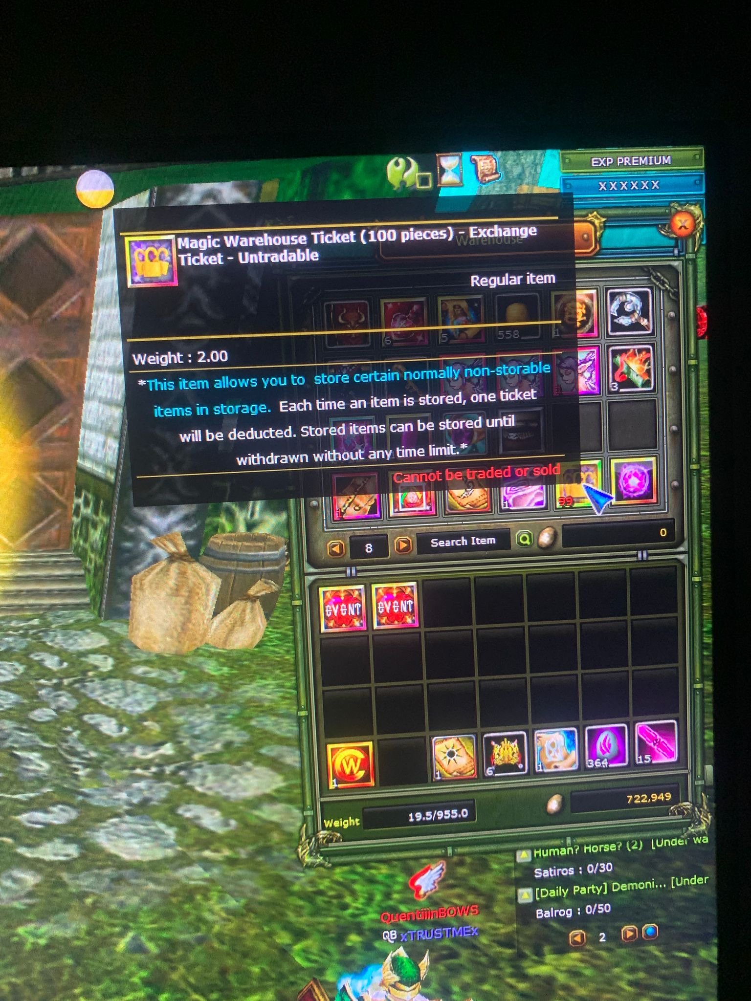 83/9 WARİOR İTEMLİ 80 MAGE