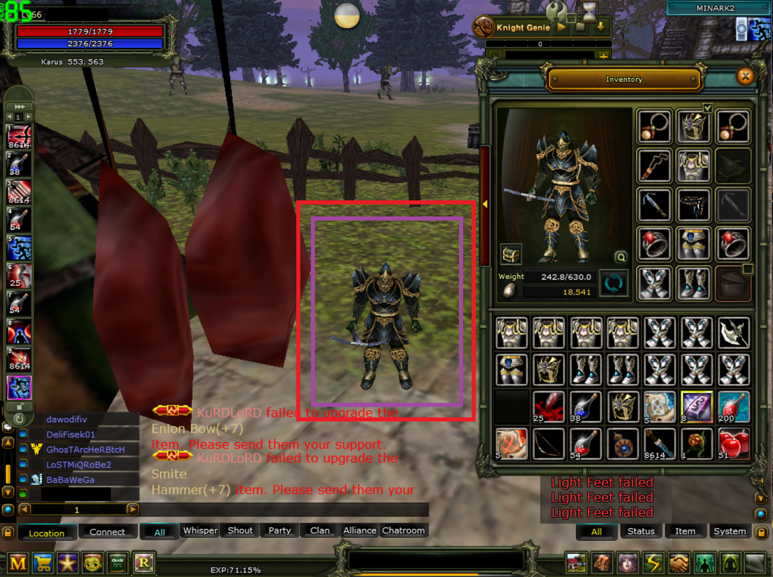 7 Mythrill Setli Kelepir Okcu Rogue Minark oem