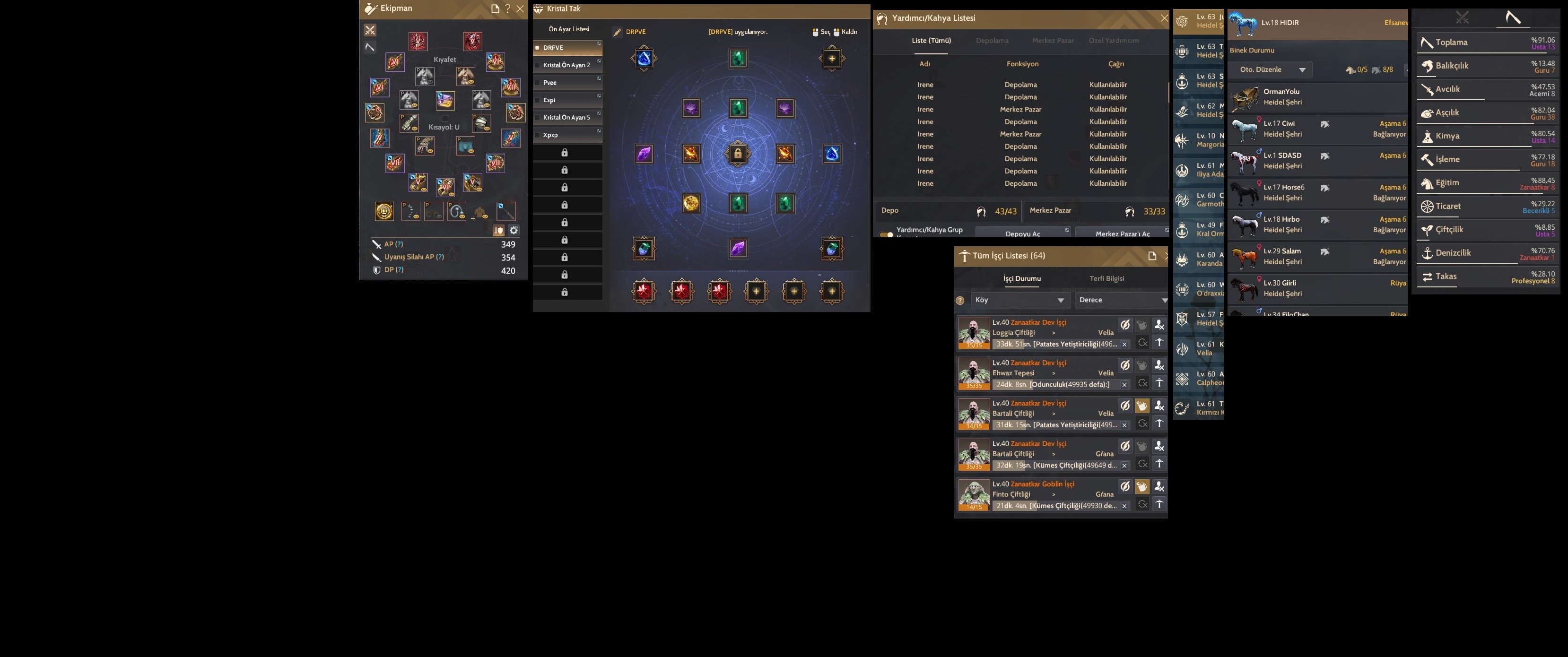 354ap 420dp STRİKER GELİŞİME AÇIK P2W HESAP