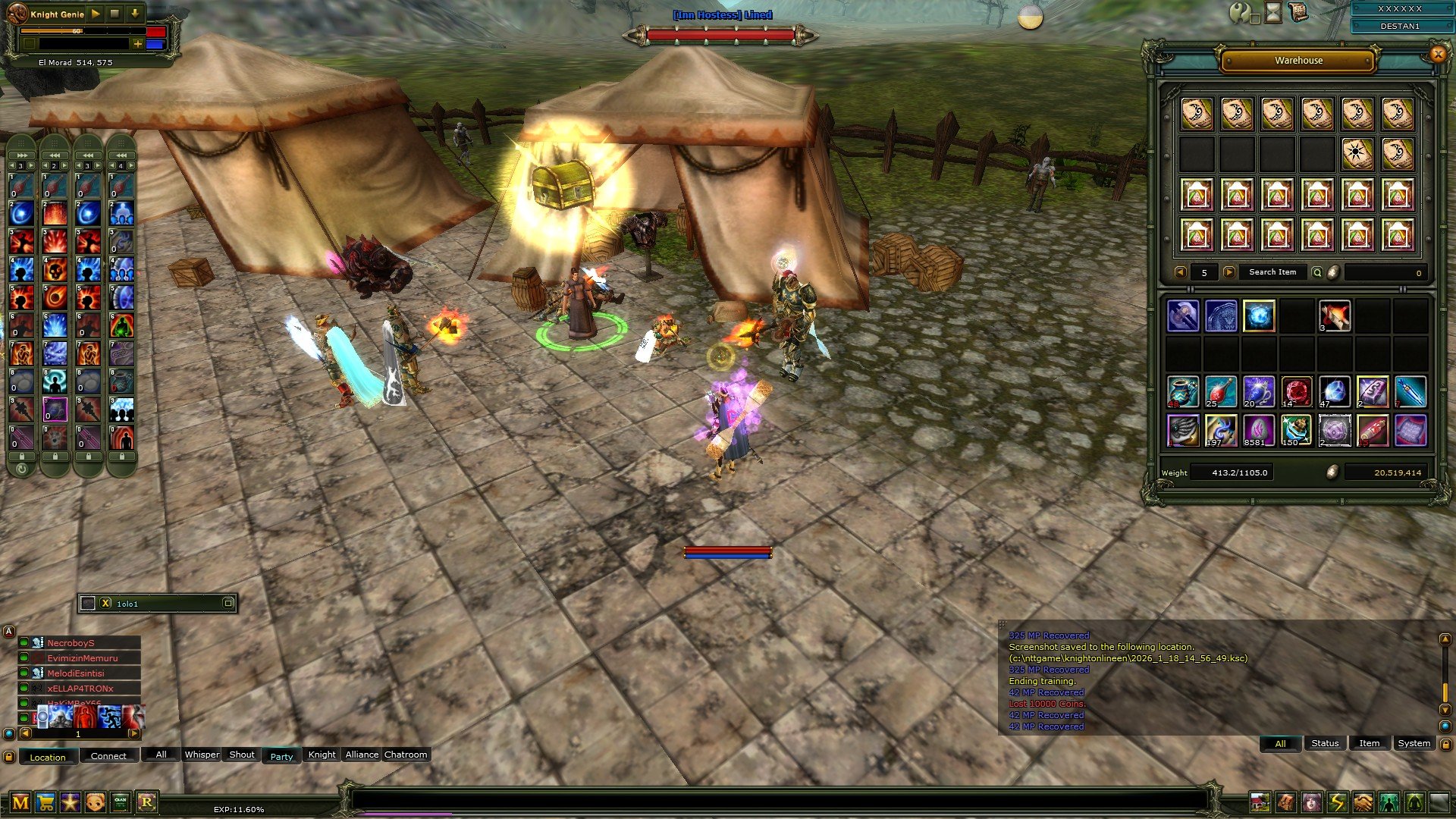 83/15 FULL ARSHİEVE 8 HP 8 MP RONS SET !!