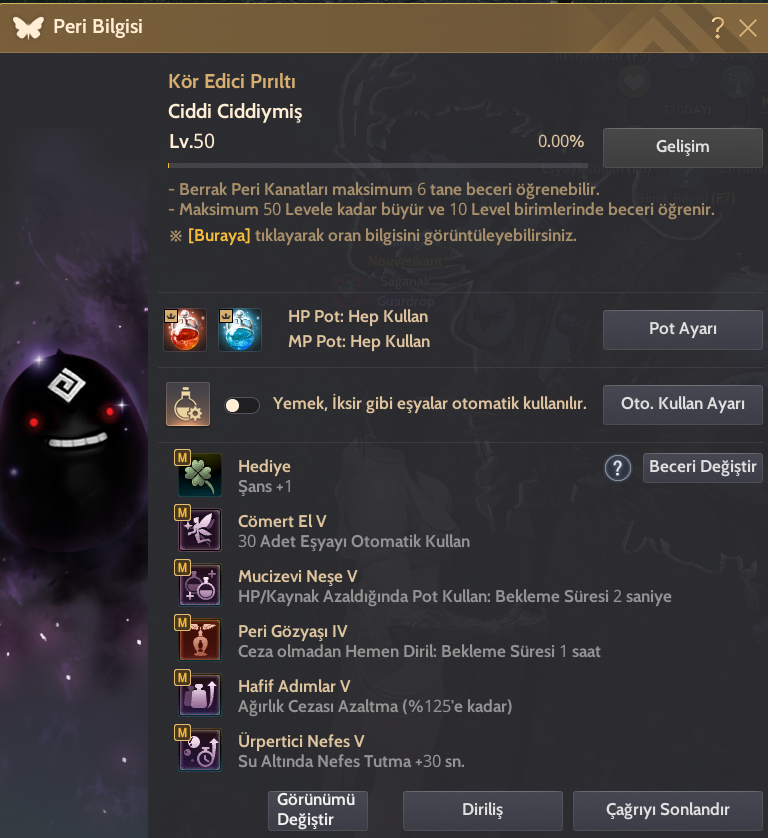 65 level full gear PVP-PVE hesap