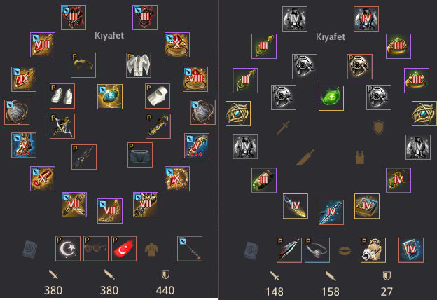 820 GS BOL P2WLİ VE HAZİNE PARÇALI PVP-LIFE HESAP