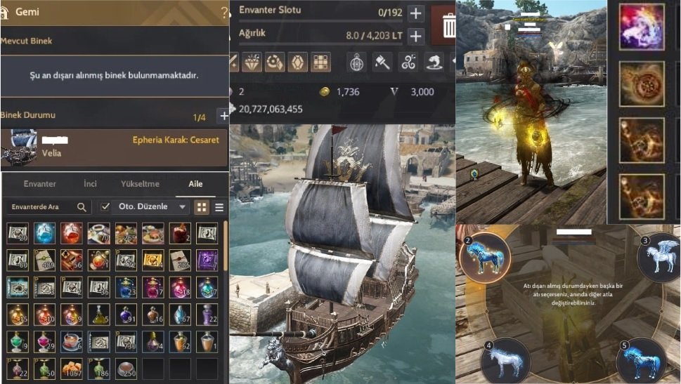 855 GS P2W // TELESKOP // PUSULA // KARAK // ENDGAME DOLU HESAP