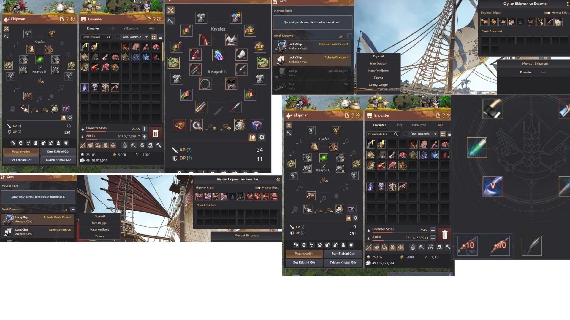 391ap 455dp 25k inci krogdola karak yaşam oyun sonu cadı lhan