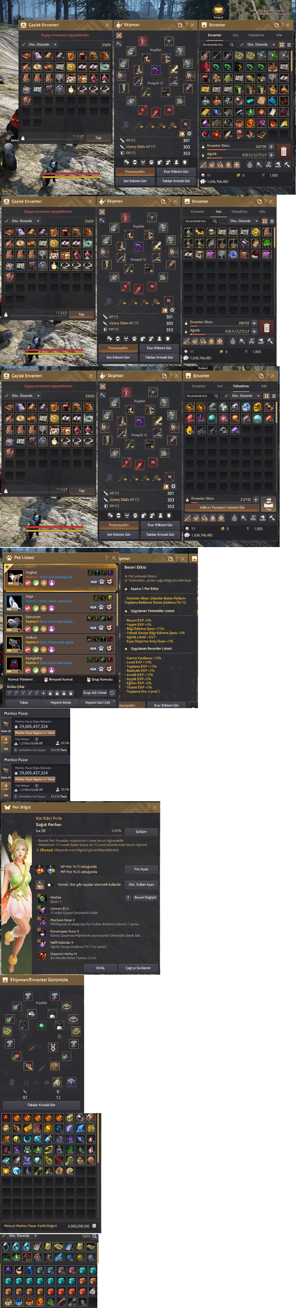 1 aylık full p2w hesap