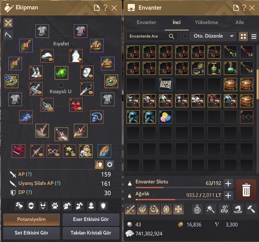 860 GS END GAME HESAP