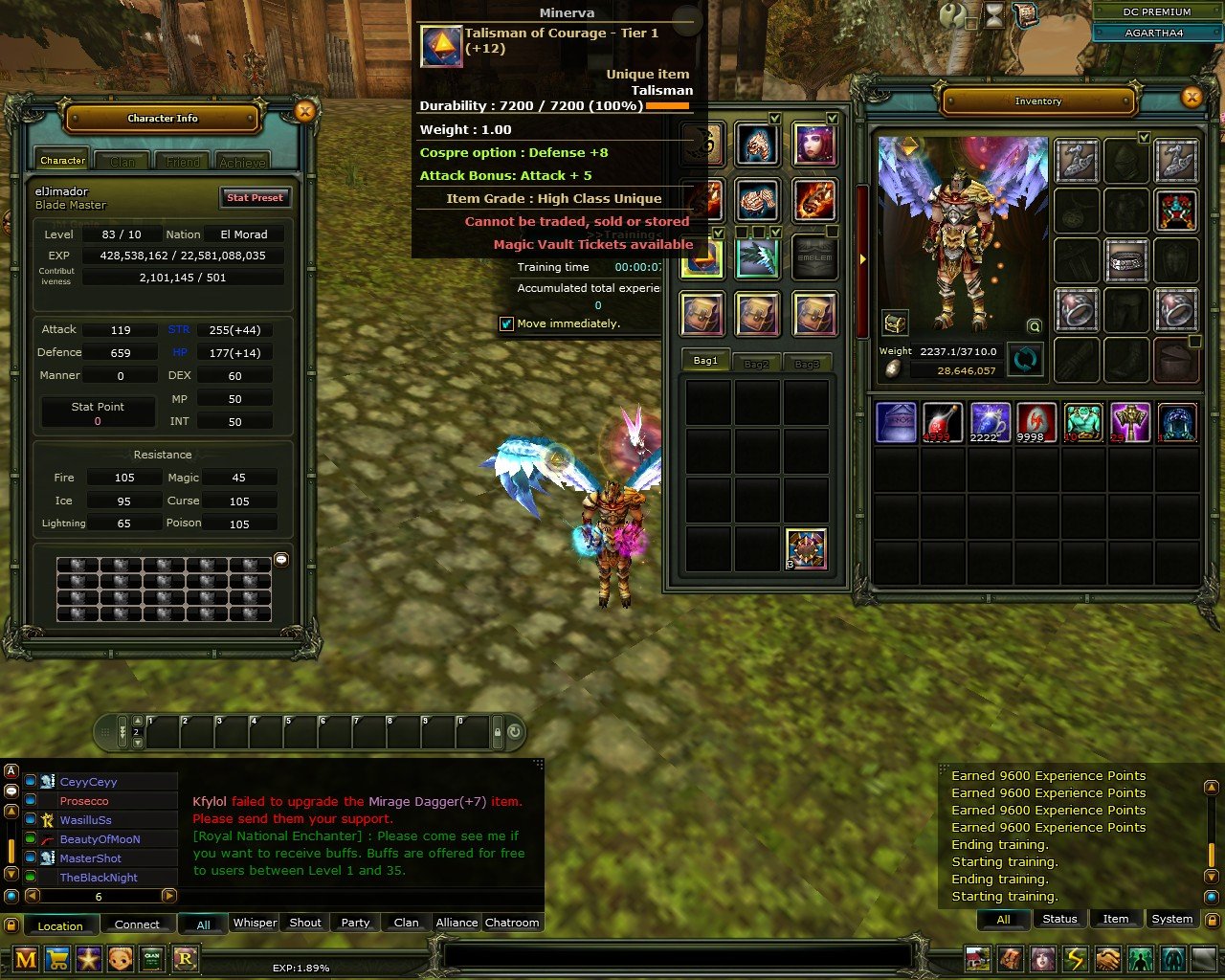 83/10 12 TILSIMLI HUMAN WARRİOR FULL BANKA ASET 100 DEF FULL PUSS