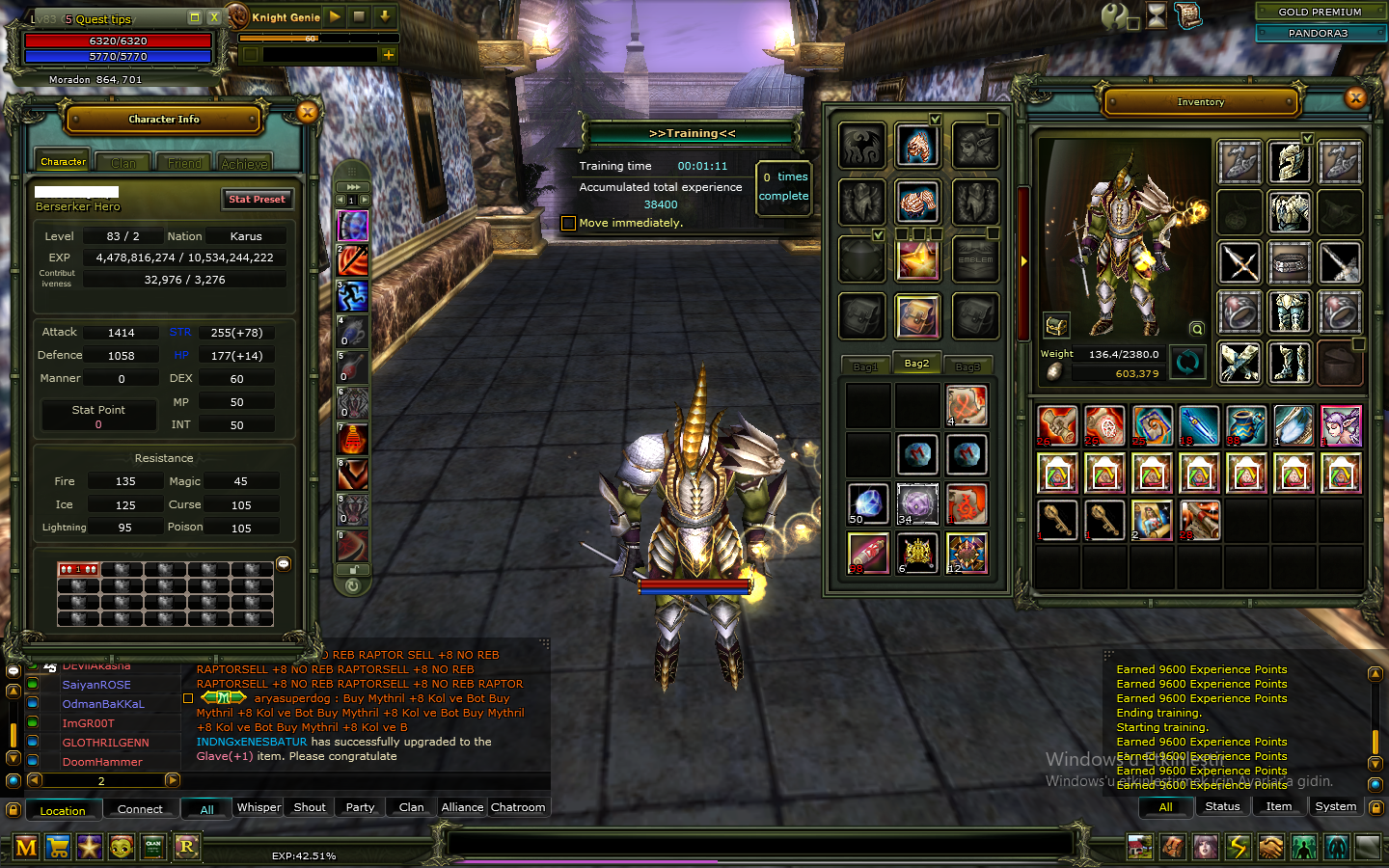 83/2 WARRİOR GOLD PRE GOLD STAR