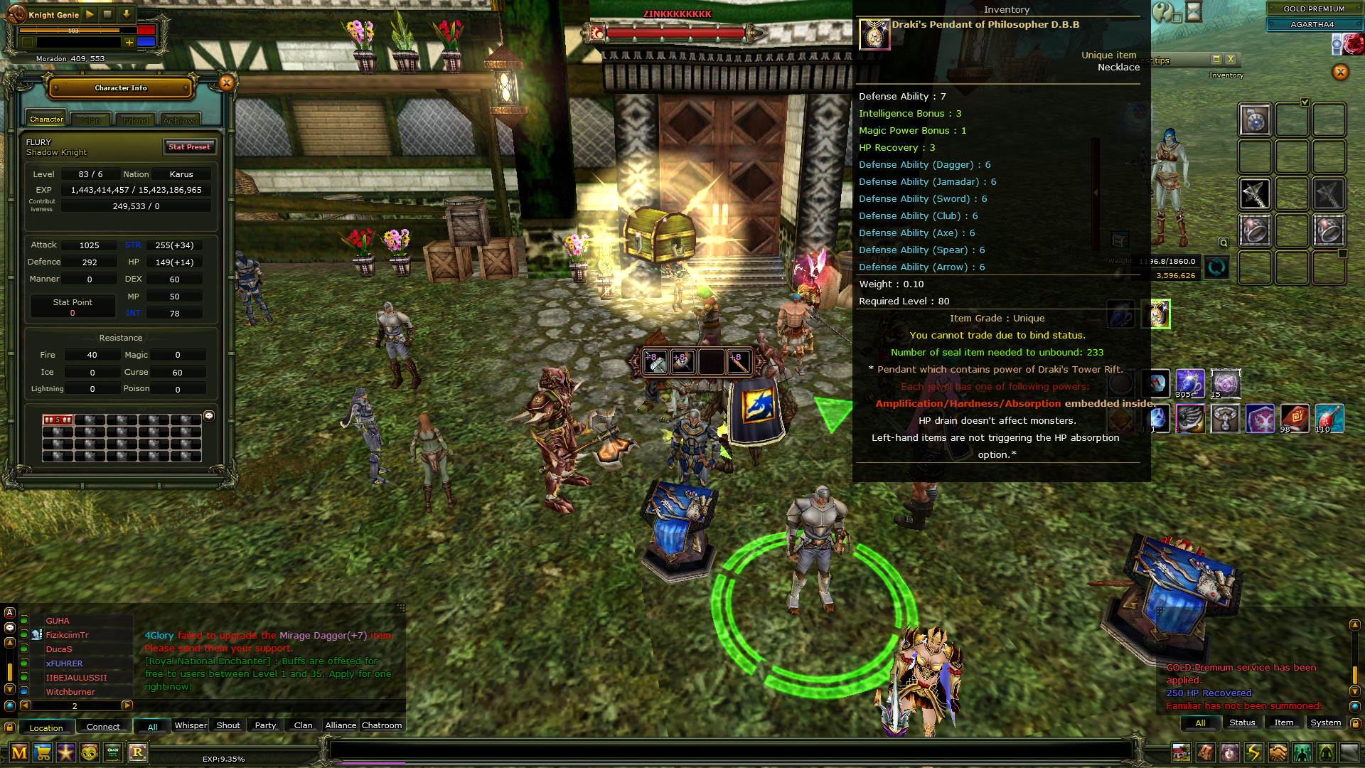 Gold Preli Questli Priest ve okcu