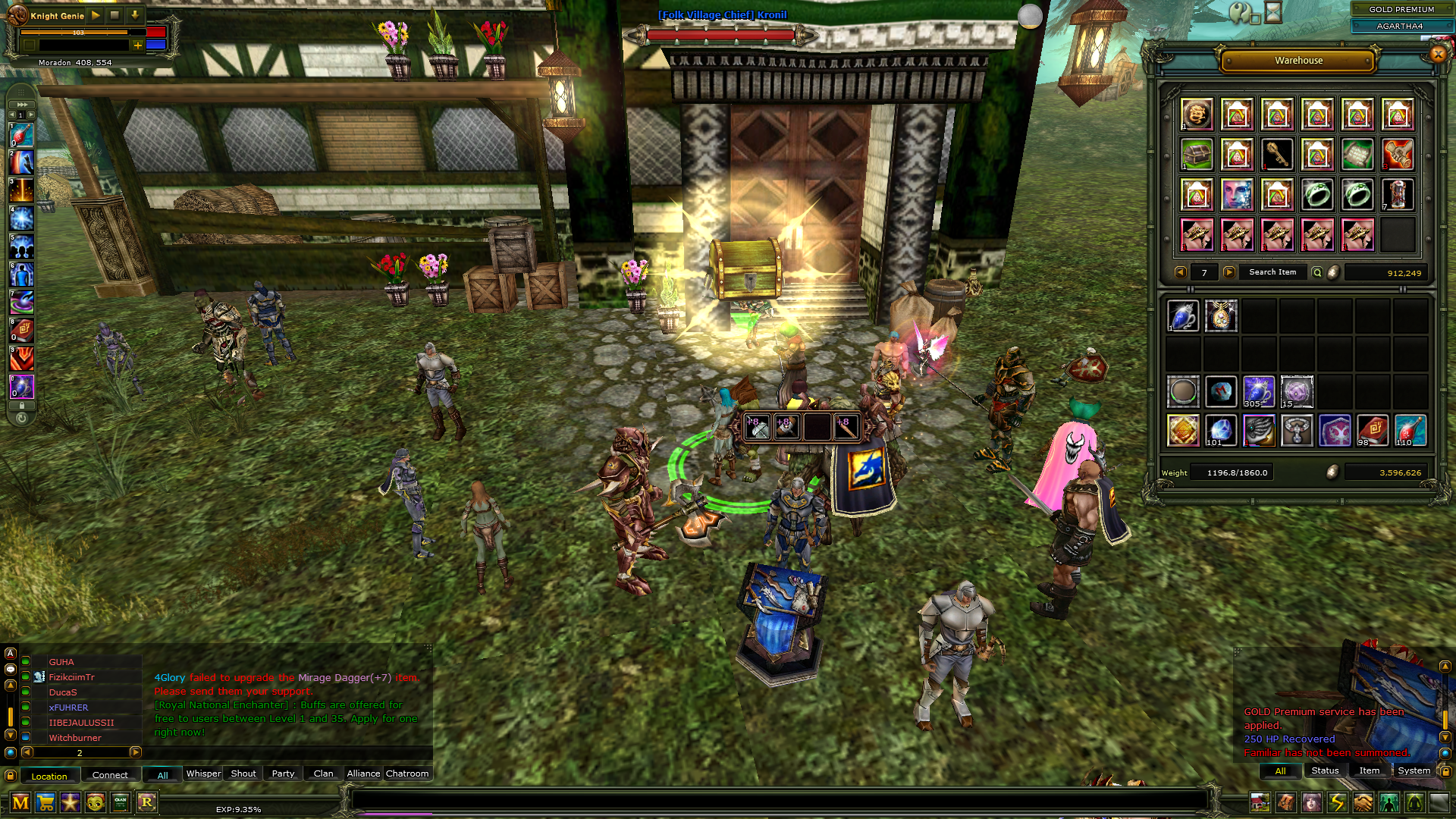 Gold Preli Questli Priest ve okcu