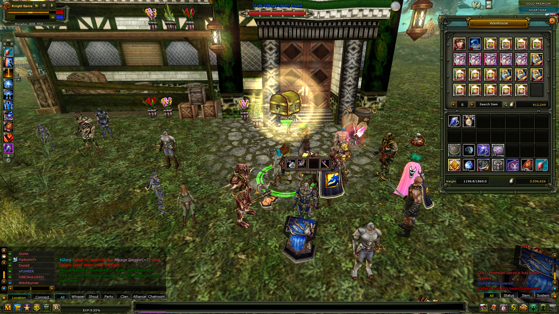 Gold Preli Questli Priest ve okcu