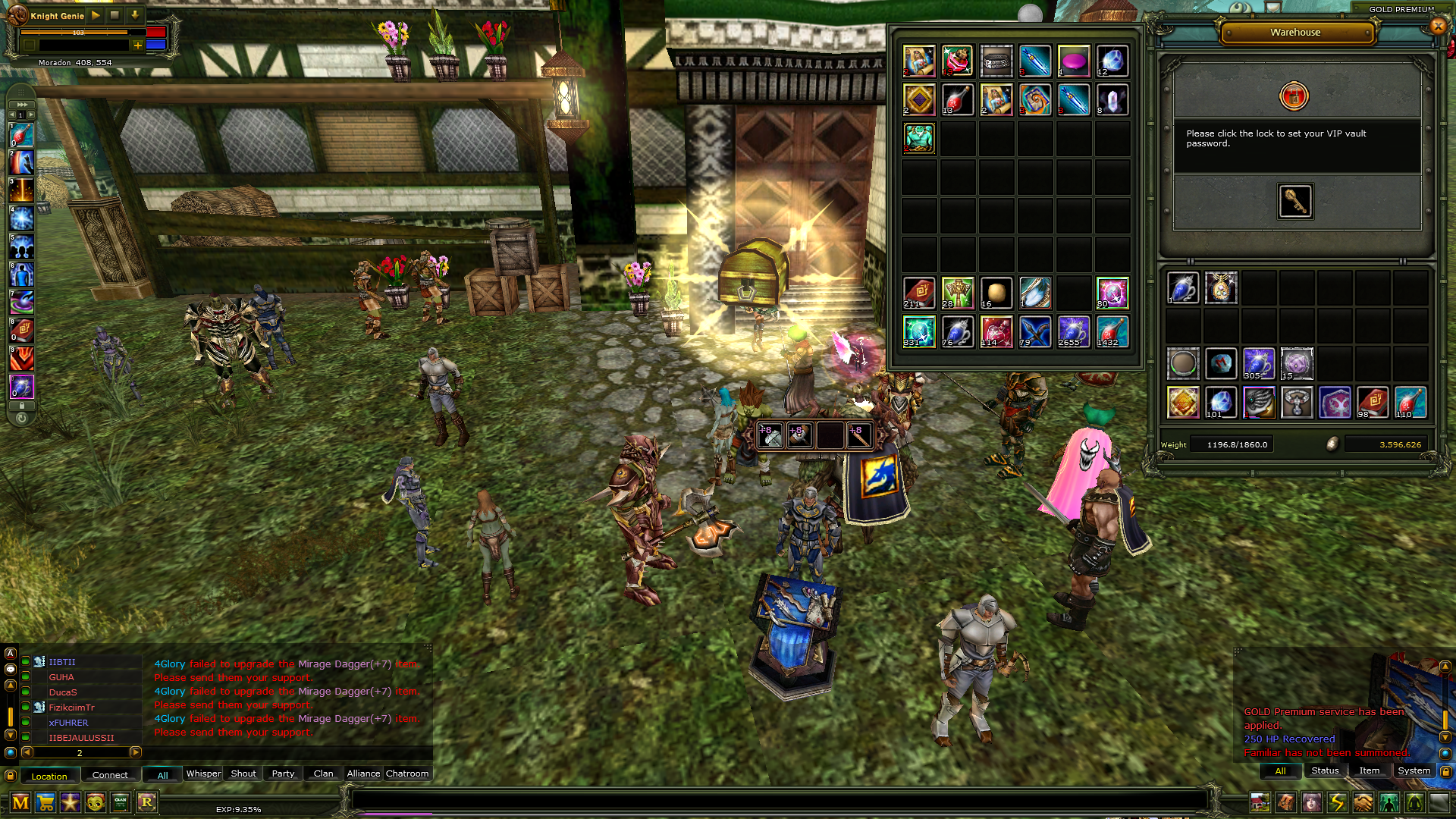 Gold Preli Questli Priest ve okcu