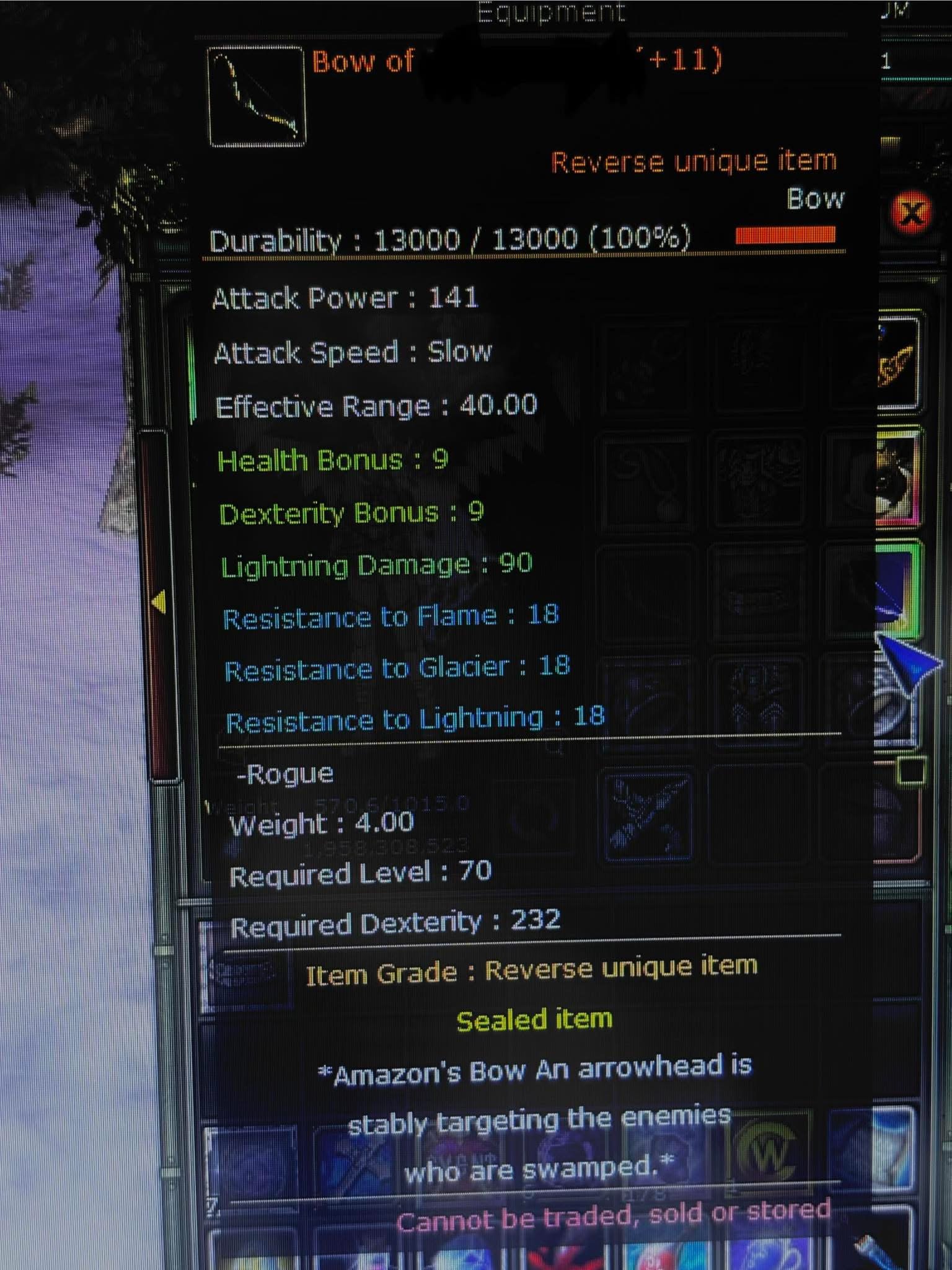 REB 11 QUEST BOWLU 7 MYTHRİL SETLİ ROGUE