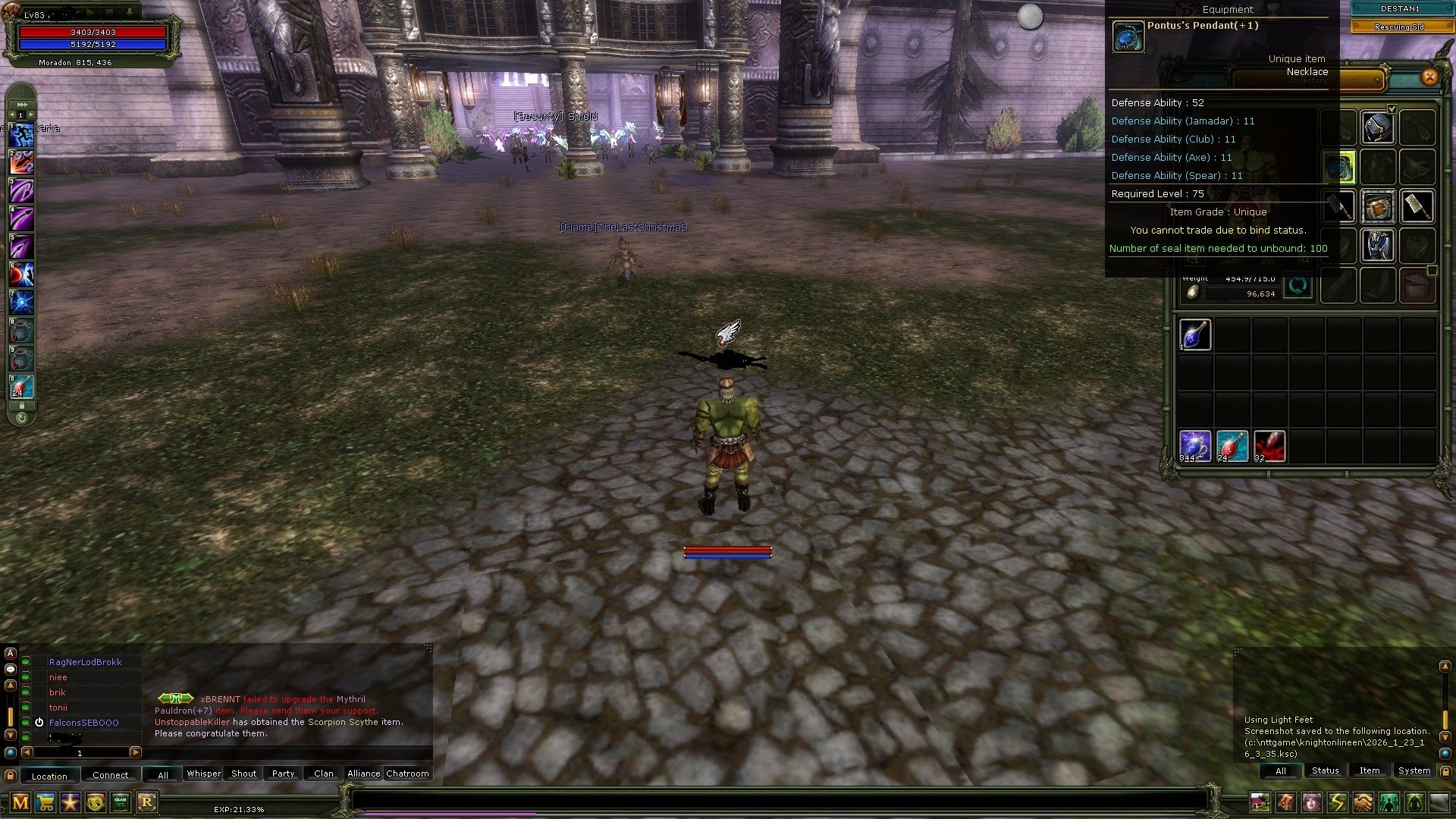 83/2 ful skil ASAS pontus belt 2 neck 1