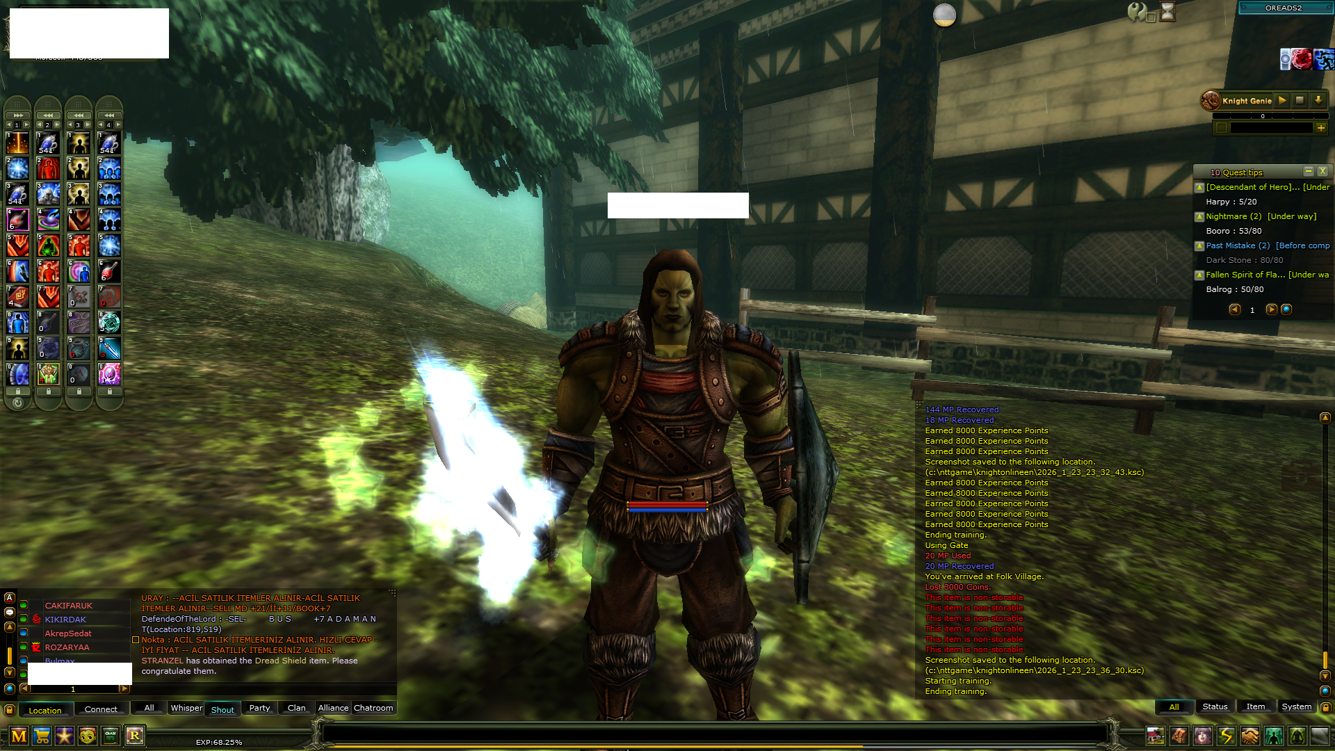 83 Level Karus Erkek Priest