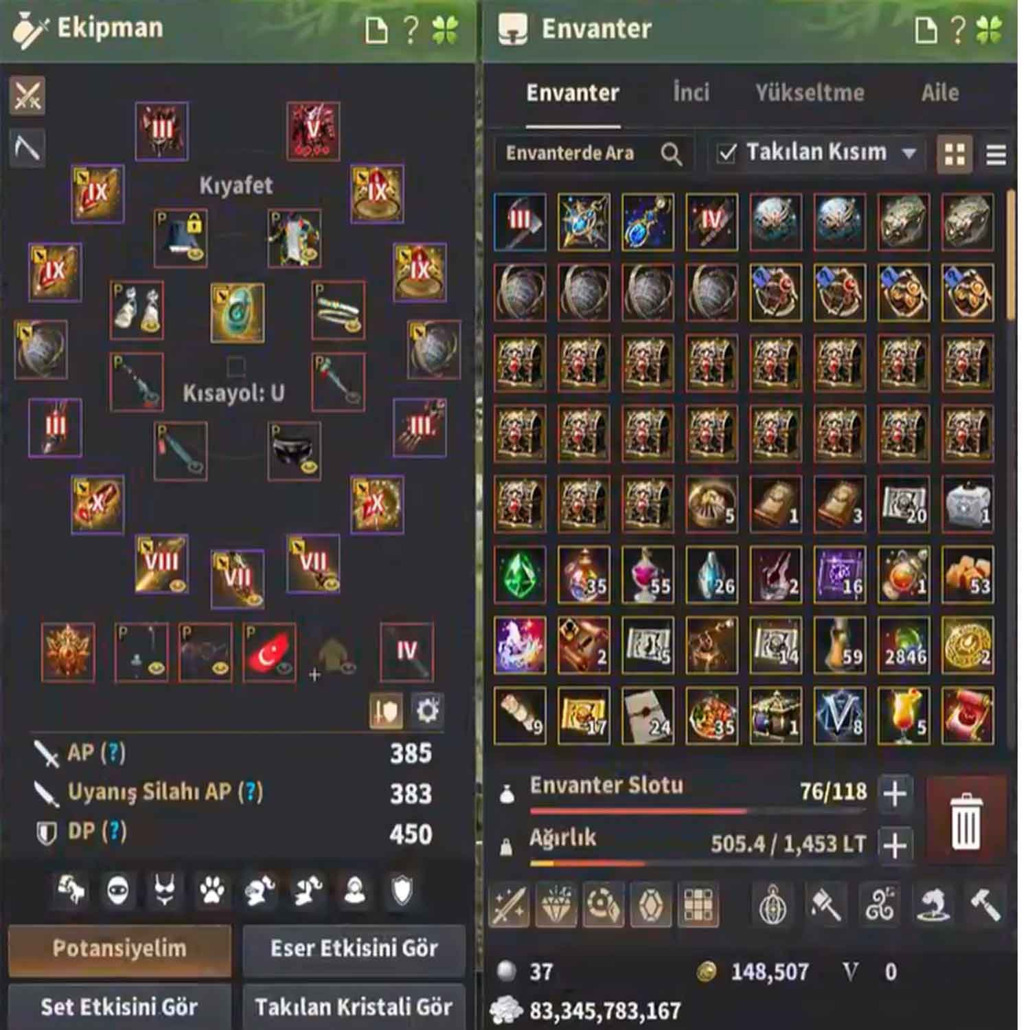 834GS/CLİENT/TELESKOP/GELİŞİME UYGUN