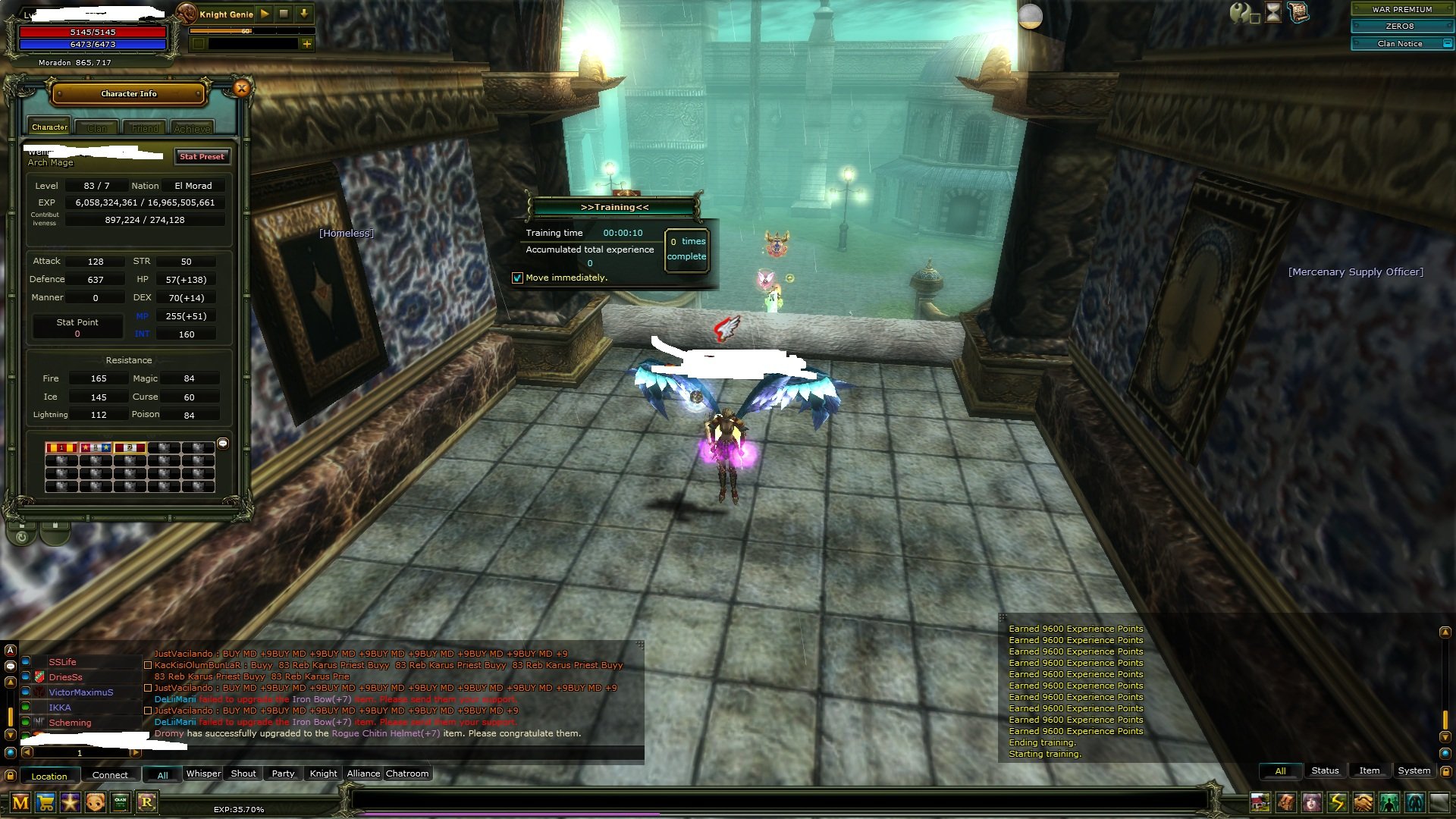 83/7 7 QUEST STAFLI 10MP - 100 DEF 2.9 M NPLİ HUMAN MAGE