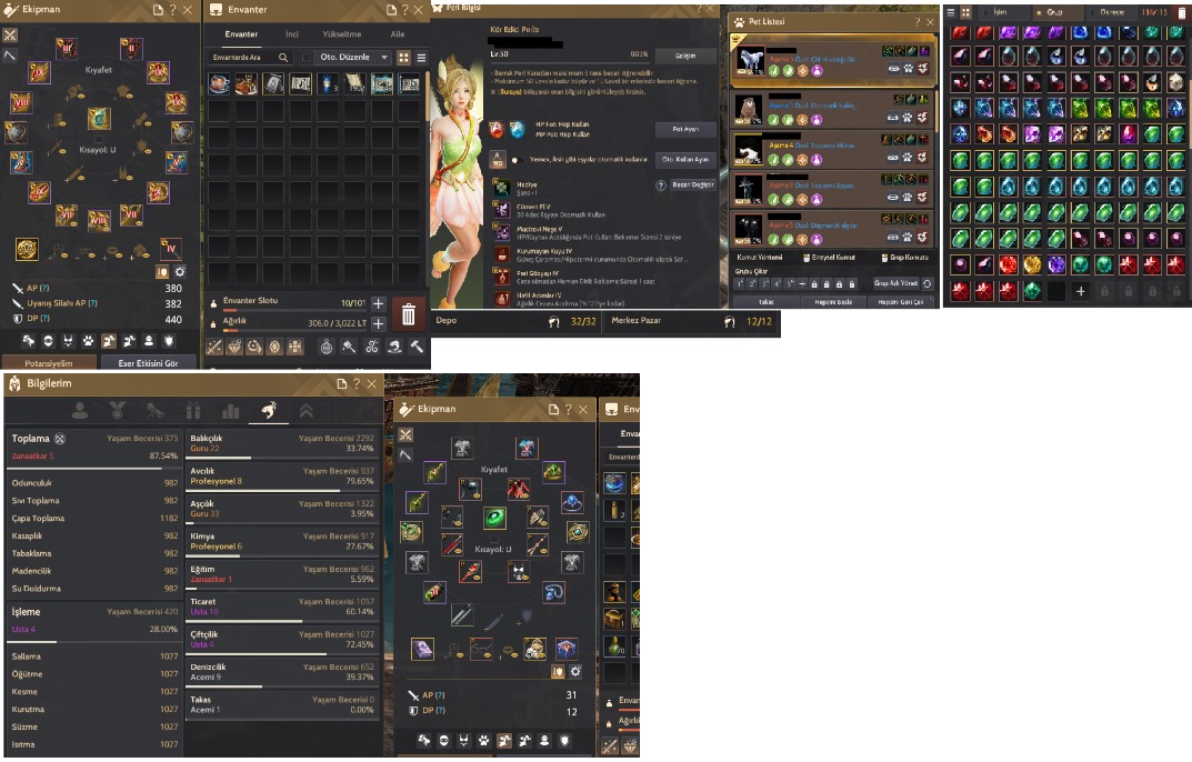 821 GS Hem Grind Hem LİFE Kaçırma Random Hesap