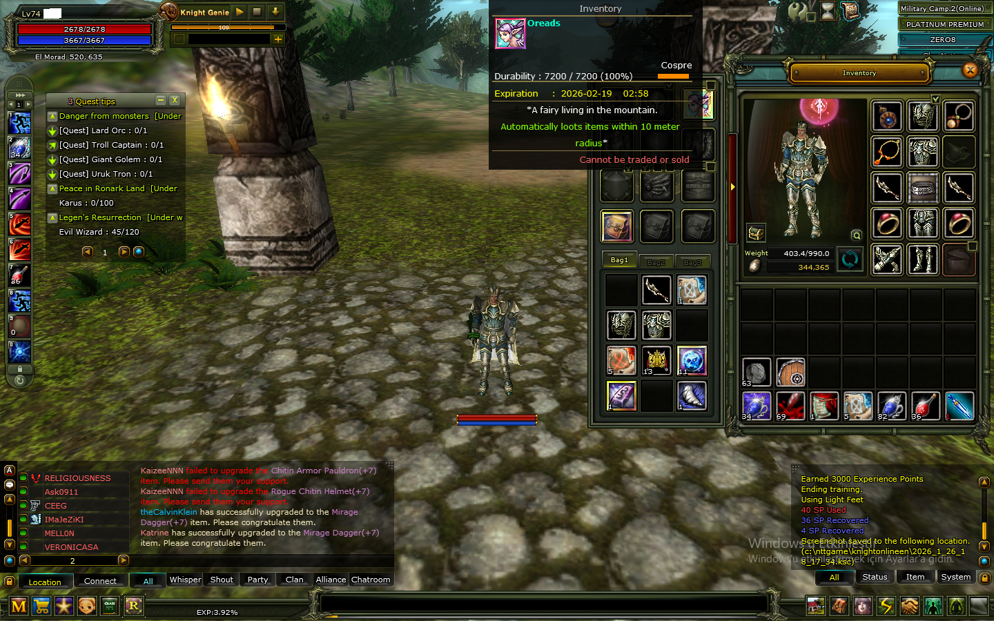 ROGUE QUESTLİ PLAT PRE