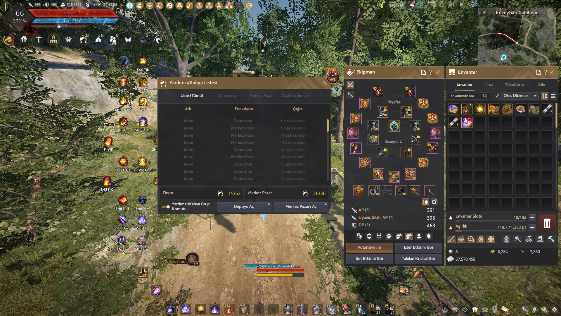 854 GS PWE -PVP MENA CLİENT HESAP